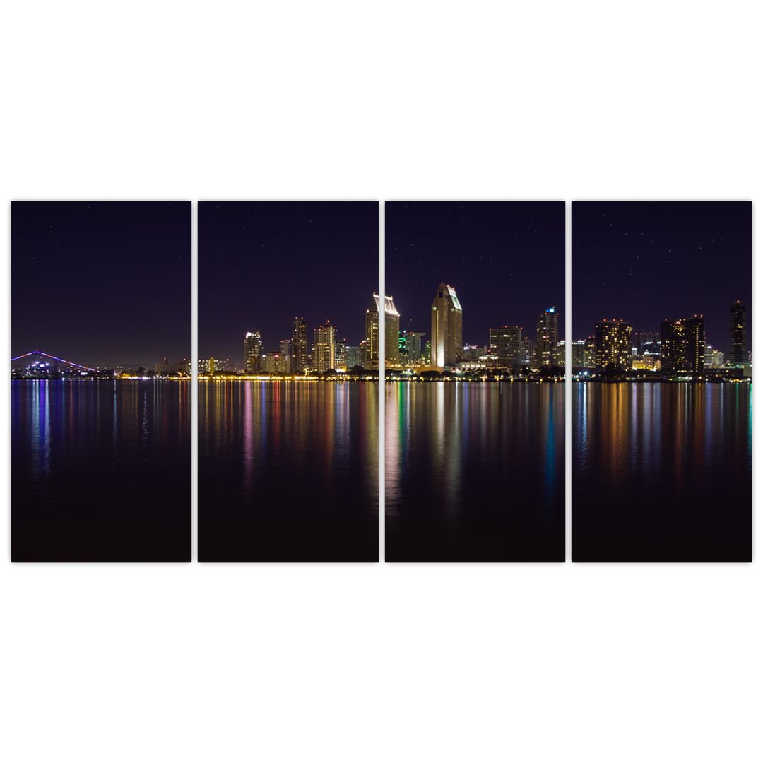Obraz nočního města (V020967V16080)
