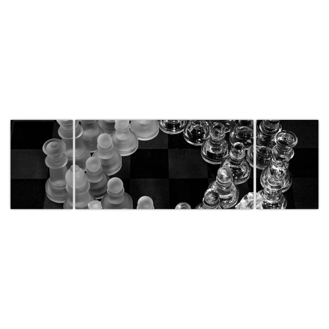 Obraz - černobílé šachy (V020598V17050)