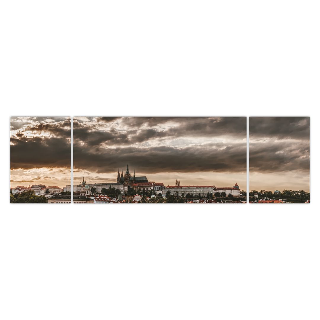 Obraz Pražského hradu v šeru (V020608V17050)