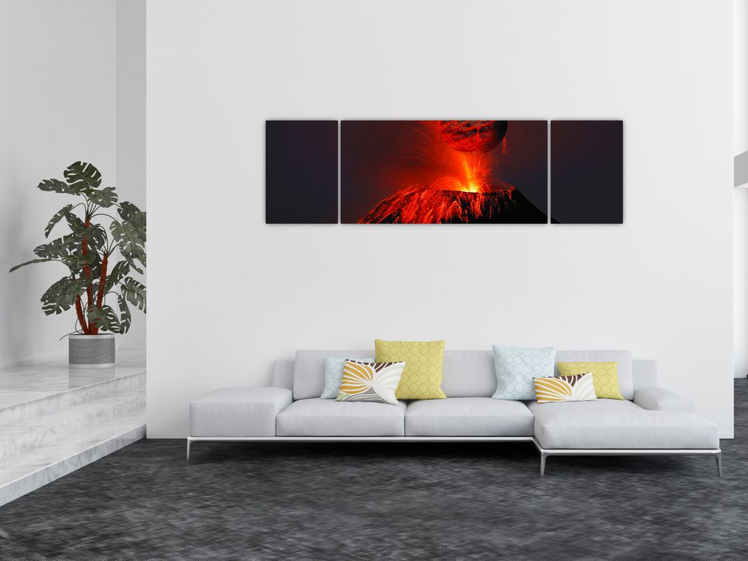 Obraz vulkánu (V020642V17050)
