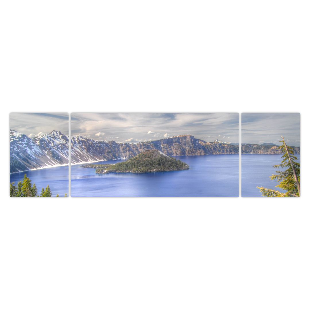 Obraz horského jezera (V020644V17050)