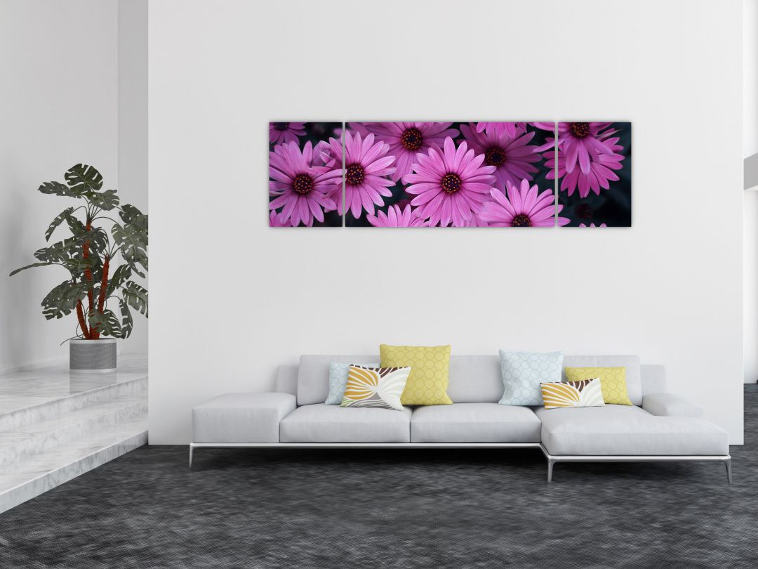 Obraz růžových květů (V020923V17050)