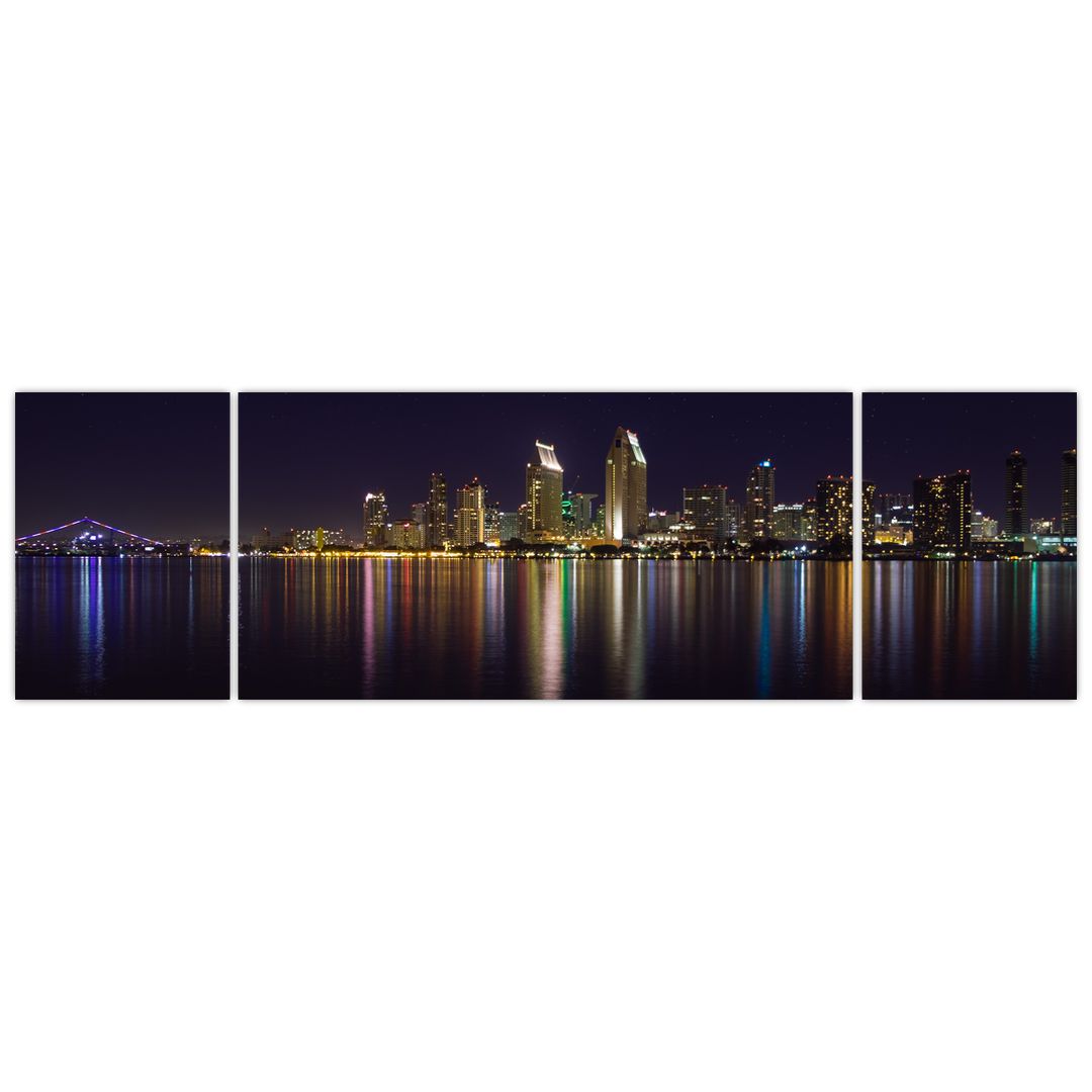 Obraz nočního města (V020967V17050)