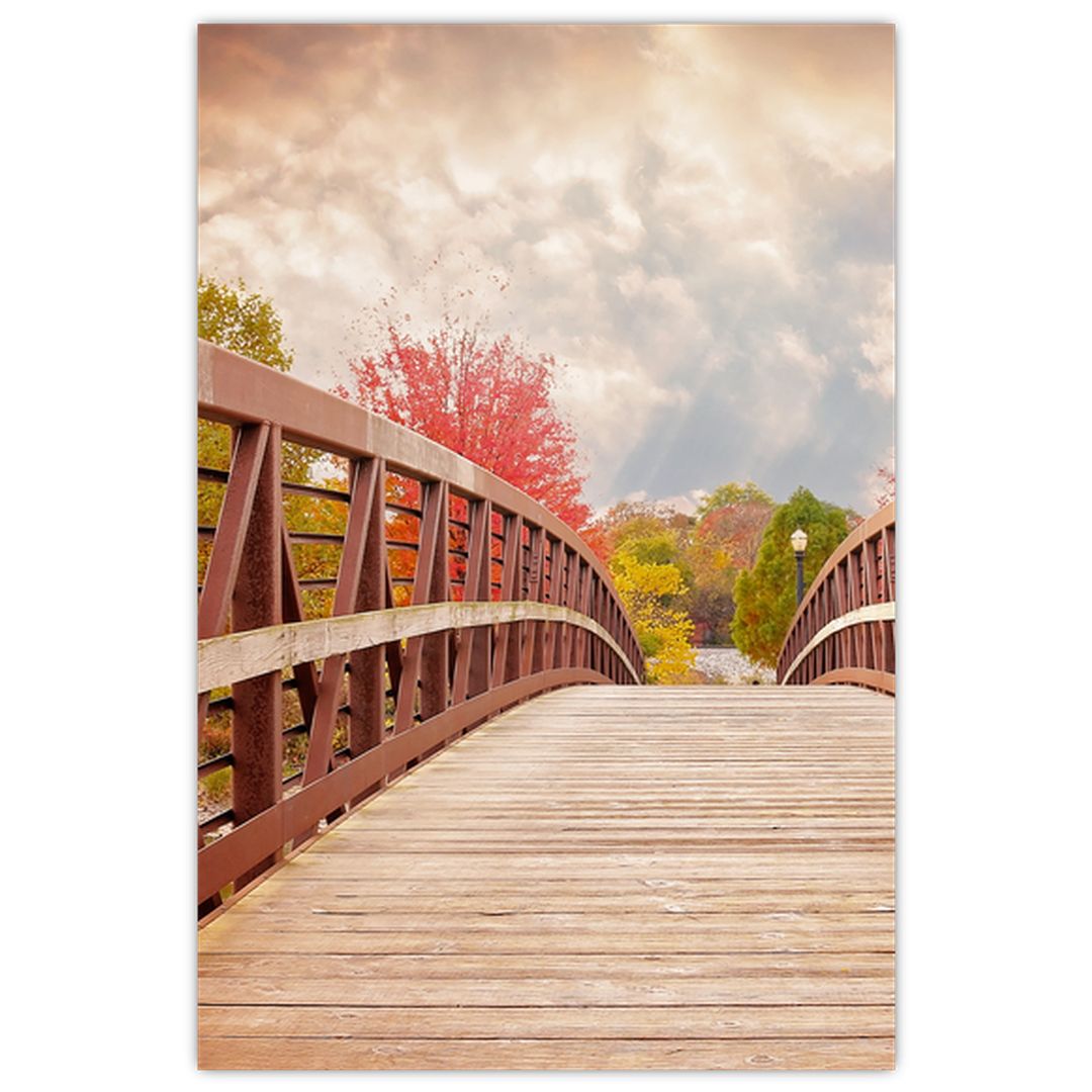 Obraz - dřevěný most (V020592V2030)