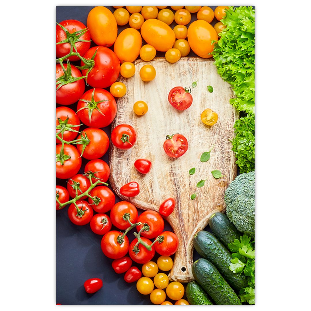 Obraz - Stůl plný zeleniny (V022283V2030)