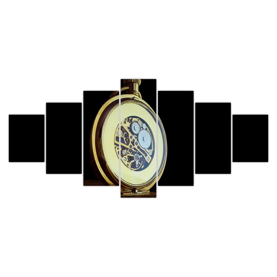 Obraz zlatých kapesních hodinek (V020569V210100)