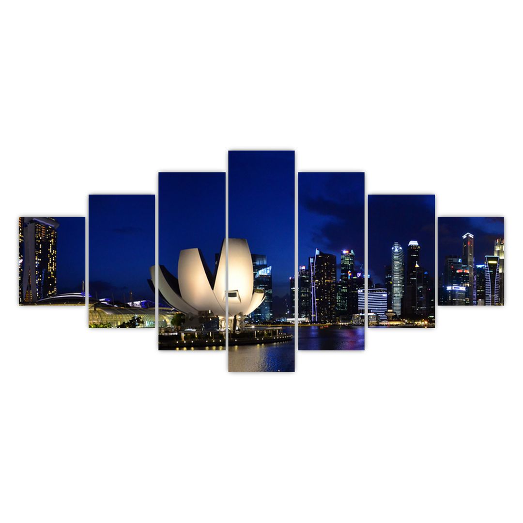 Obraz nočního Singapouru (V020610V210100)