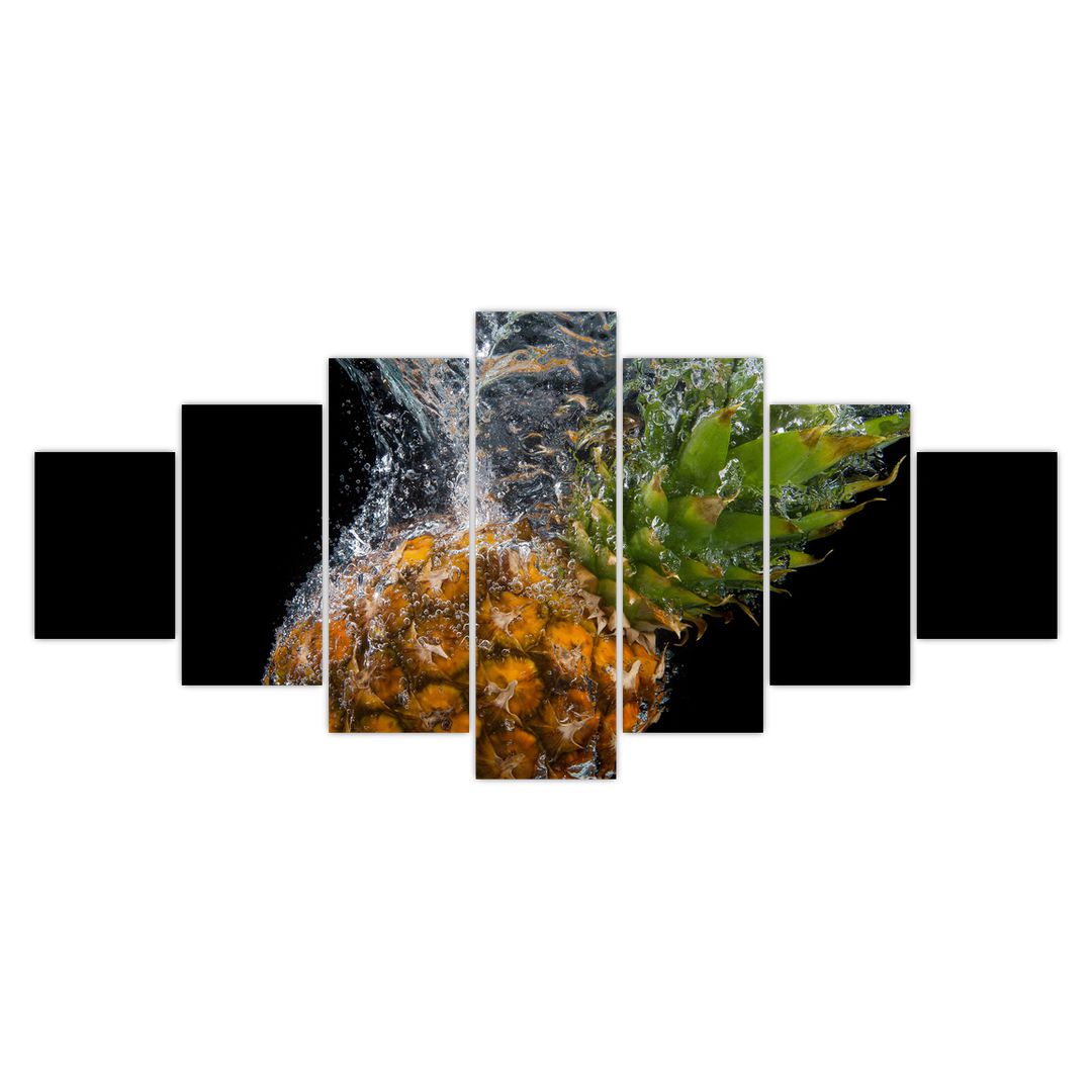 Obraz ananasu ve vodě (V020626V210100)