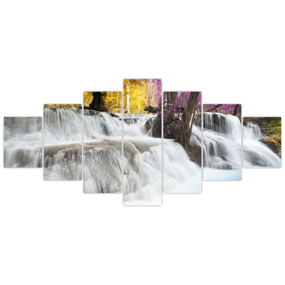 Obraz Erawan vodopádu v lese (V020934V210100)