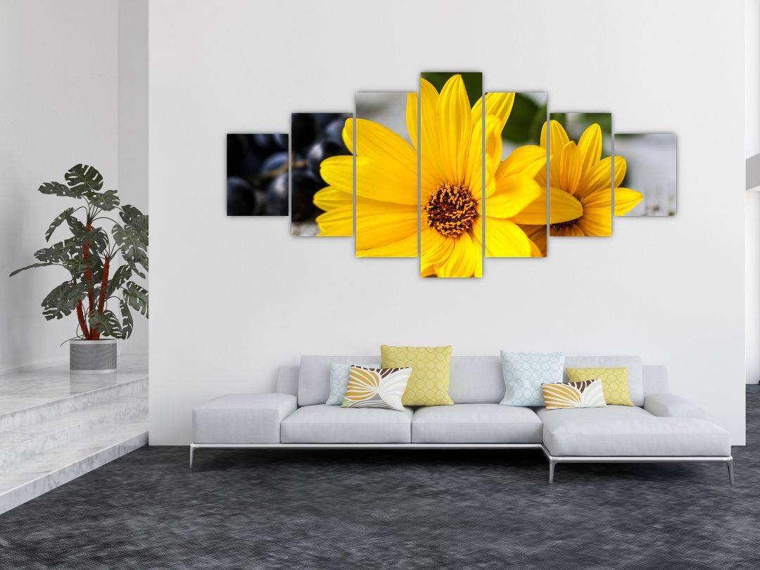Obraz žluté květiny (V020952V210100)