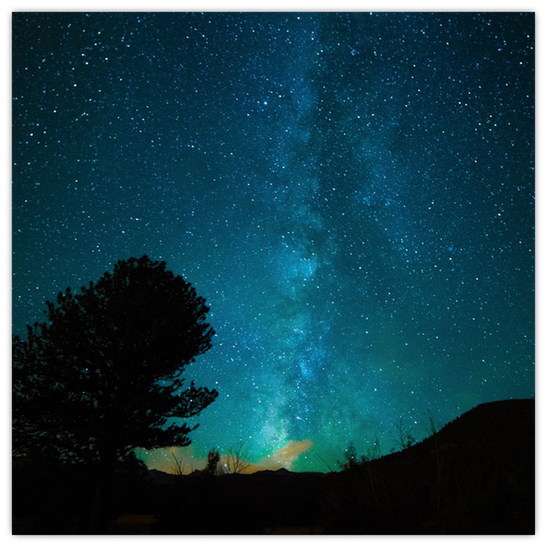 Obraz noční oblohy s hvězdami (V021100V3030)