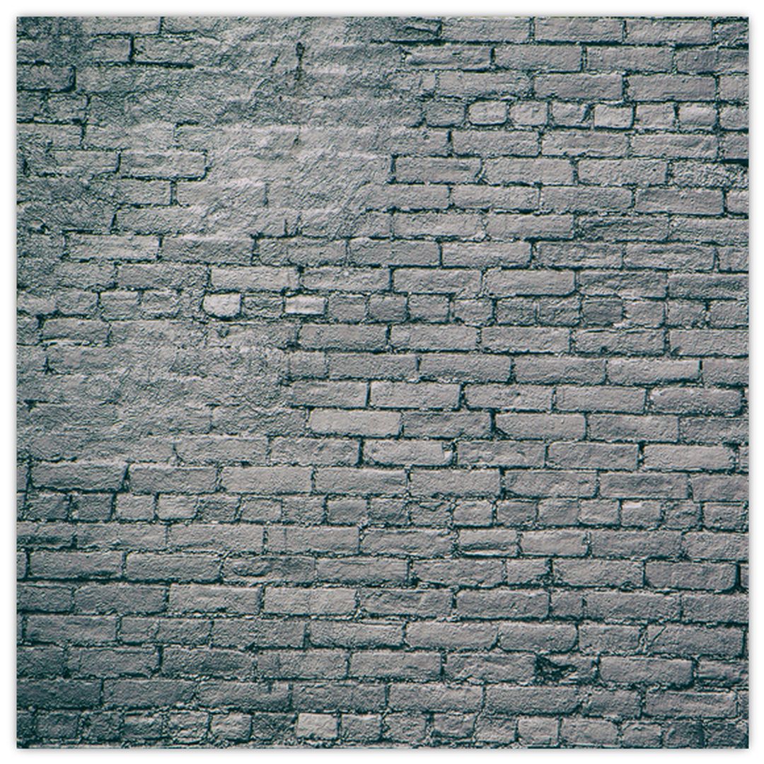 Skleněný obraz cihlové zdi (V020015V3030GD)