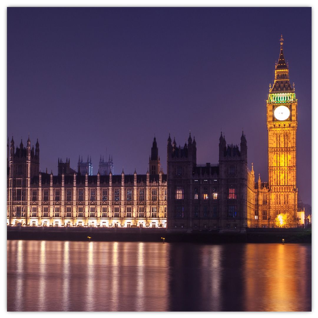 Skleněný obraz Londýna (V020026V3030GD)
