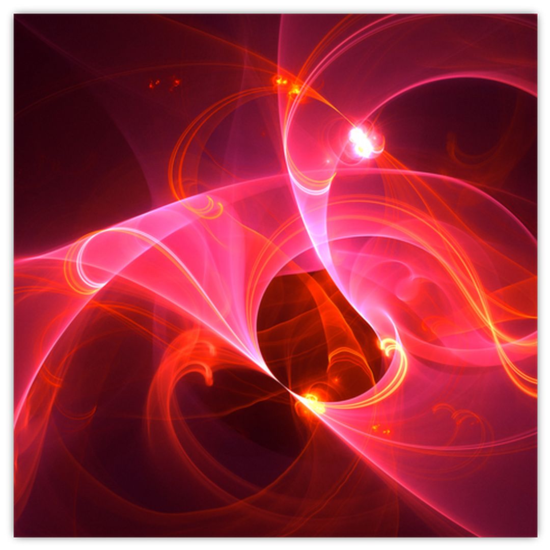 Moderní obraz růžové abstrakce (V020127V3030GD)
