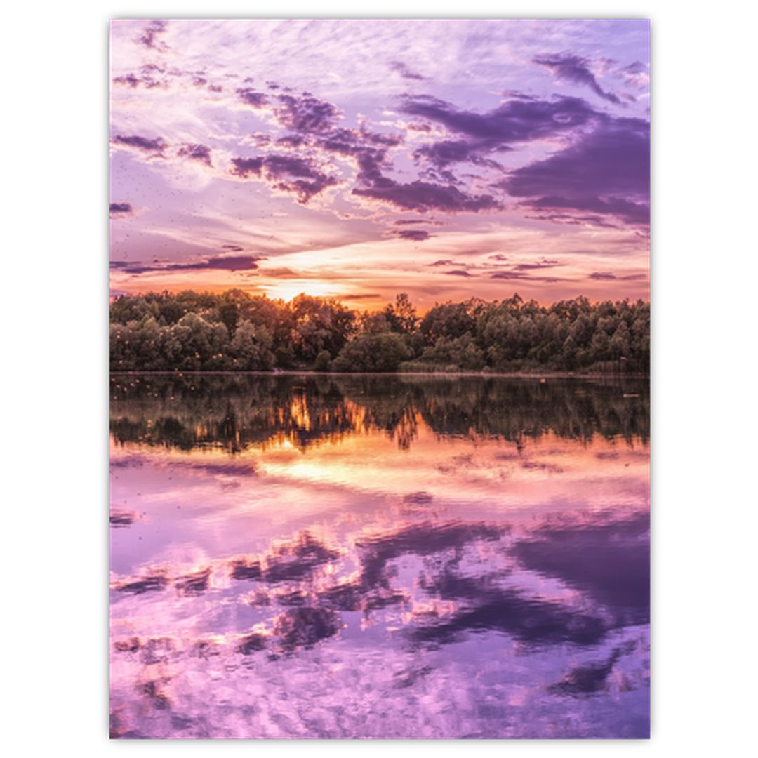 Obraz fialového nebe (V020537V3040)