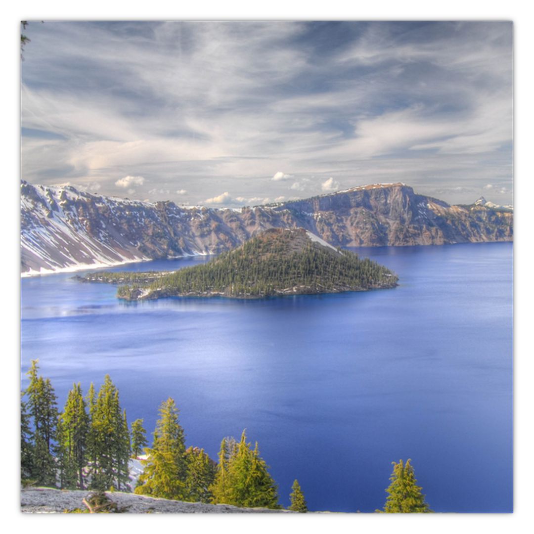 Obraz horského jezera (V020644V4040)