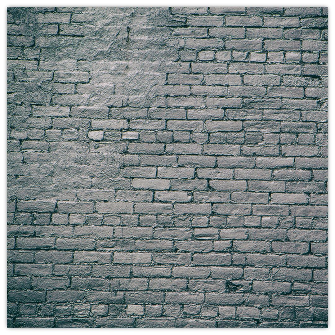 Skleněný obraz cihlové zdi (V020015V4040GD)