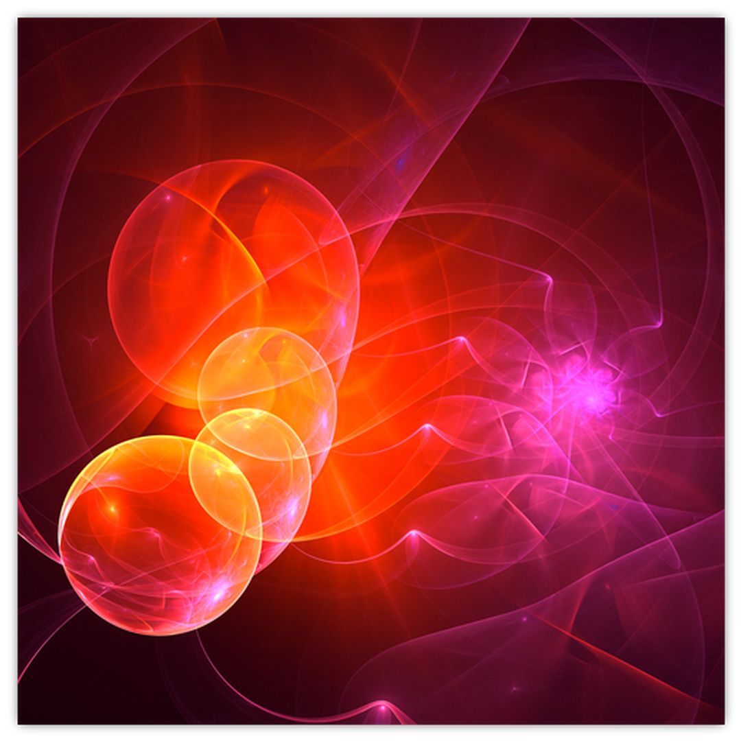 Moderní obraz růžové abstrakce (V020129V4040GD)