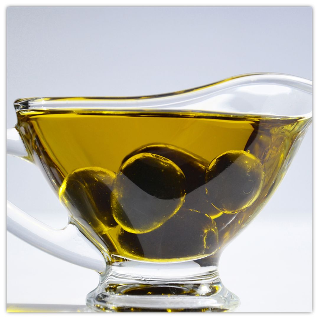 Skleněný obraz olivového oleje (V020414V4040GD)