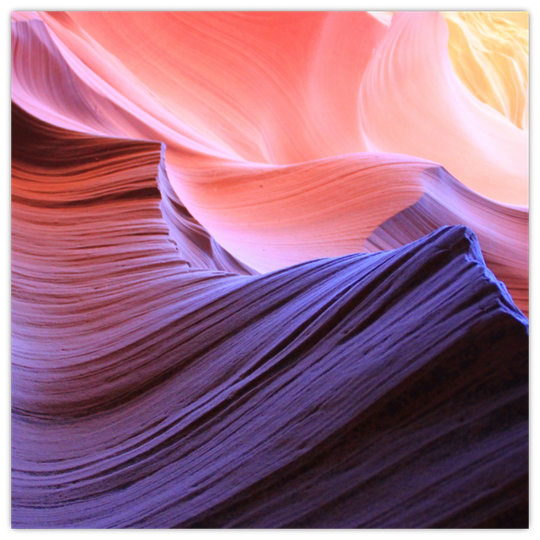Skleněný obraz - barevný písek (V020605V4040GD)