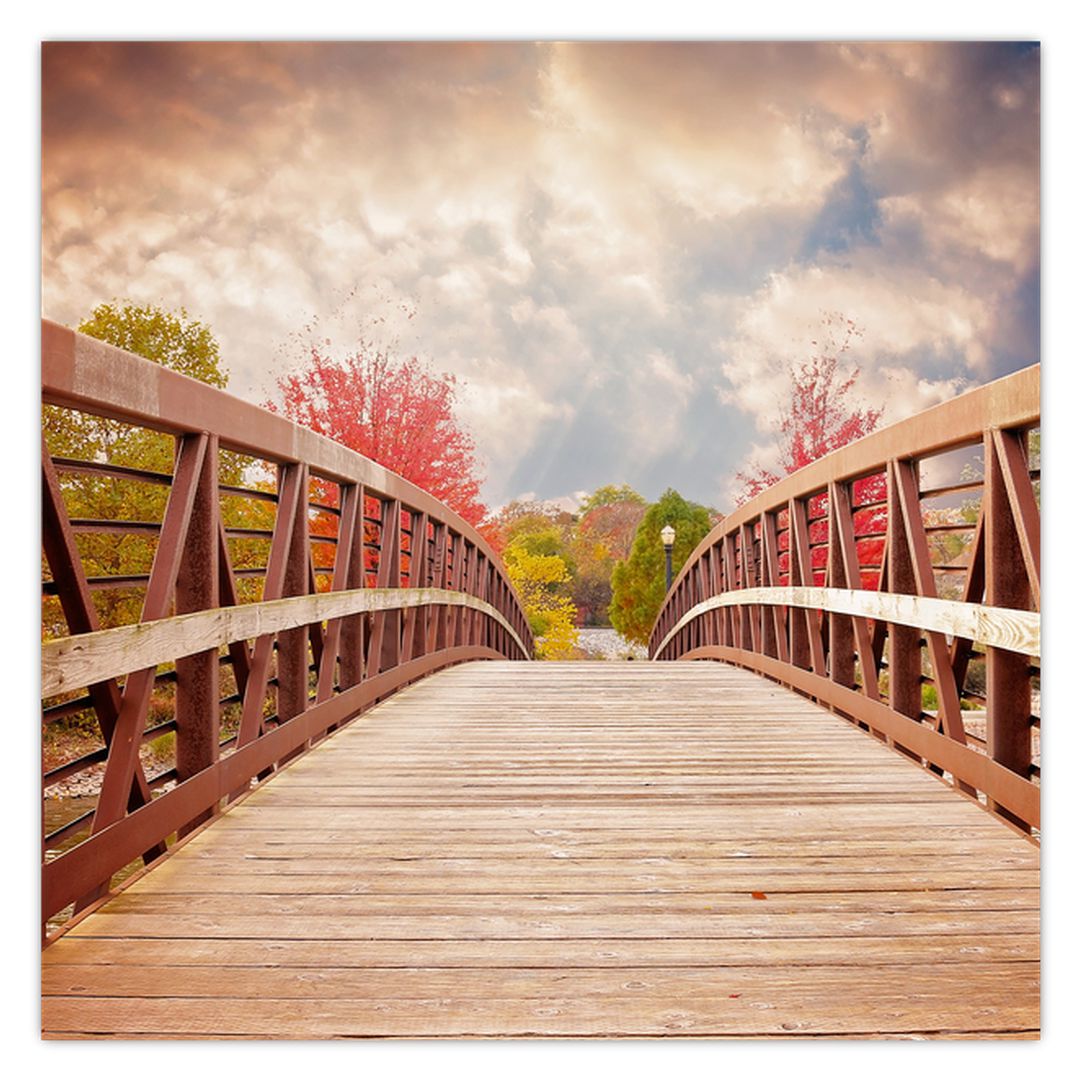 Obraz - dřevěný most (V020592V5050)
