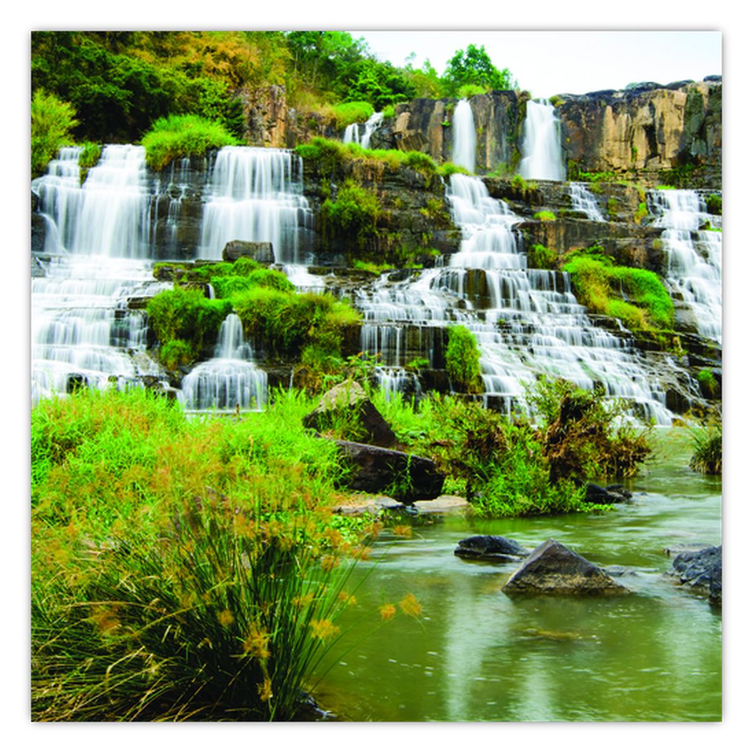 Obraz - vodopády se zelení (V020617V5050)