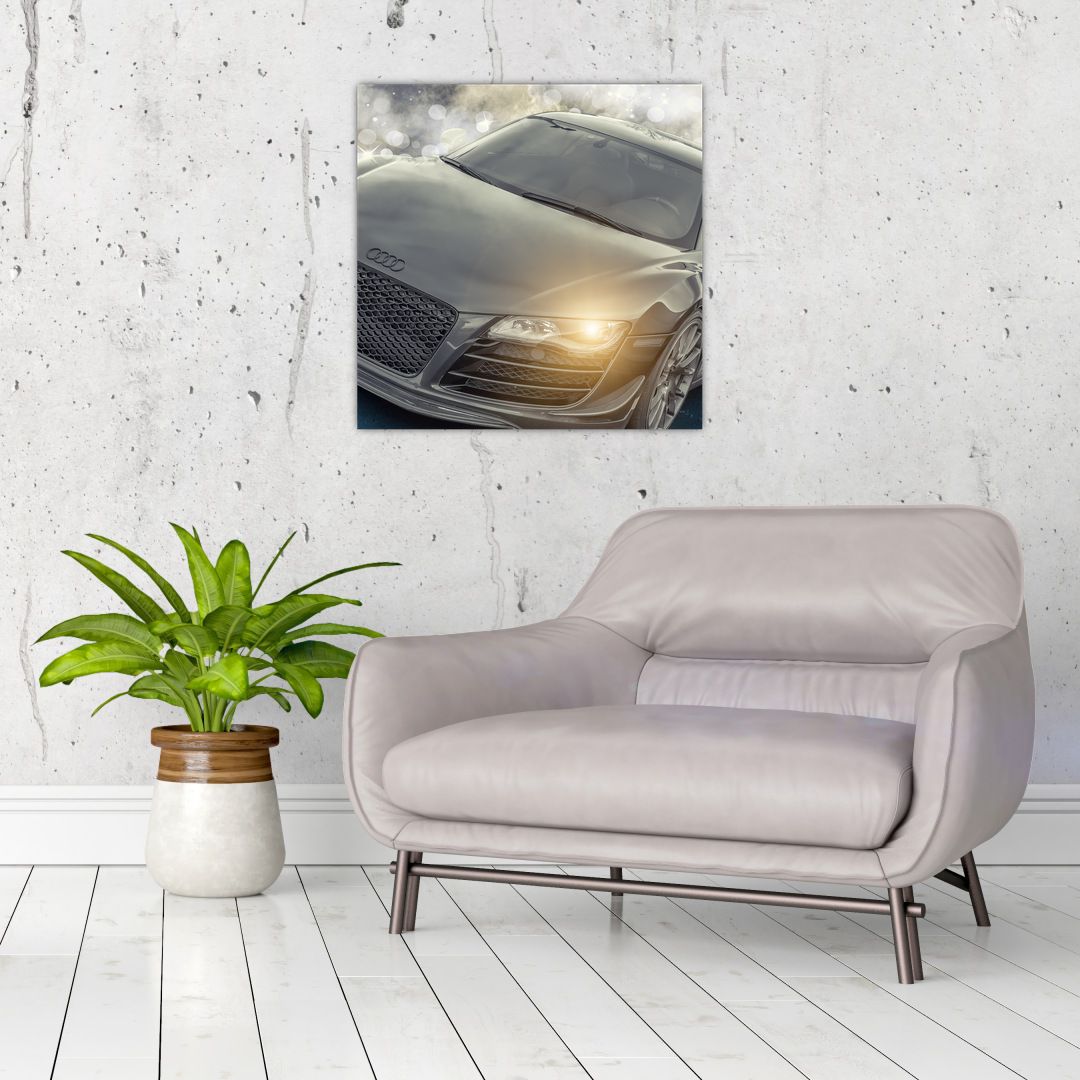 Obraz auta Audi - šedé (V020631V5050)