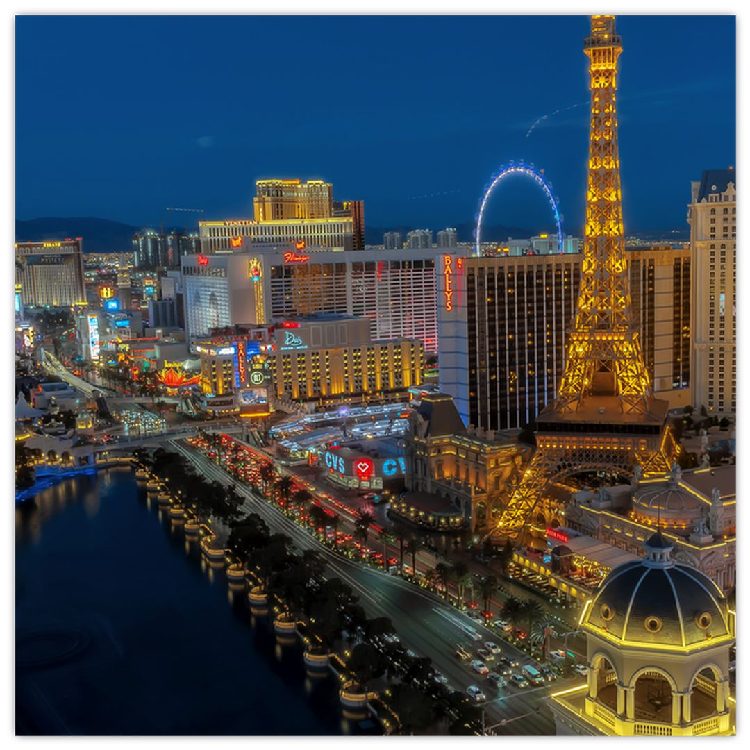 Obraz nočního Las Vegas (V021010V5050)