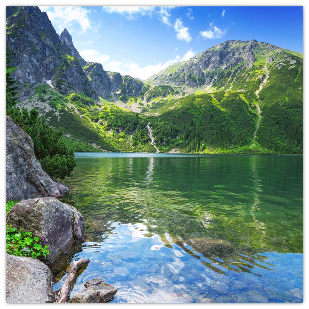 Obraz jezera v Tatrách (V021101V5050)