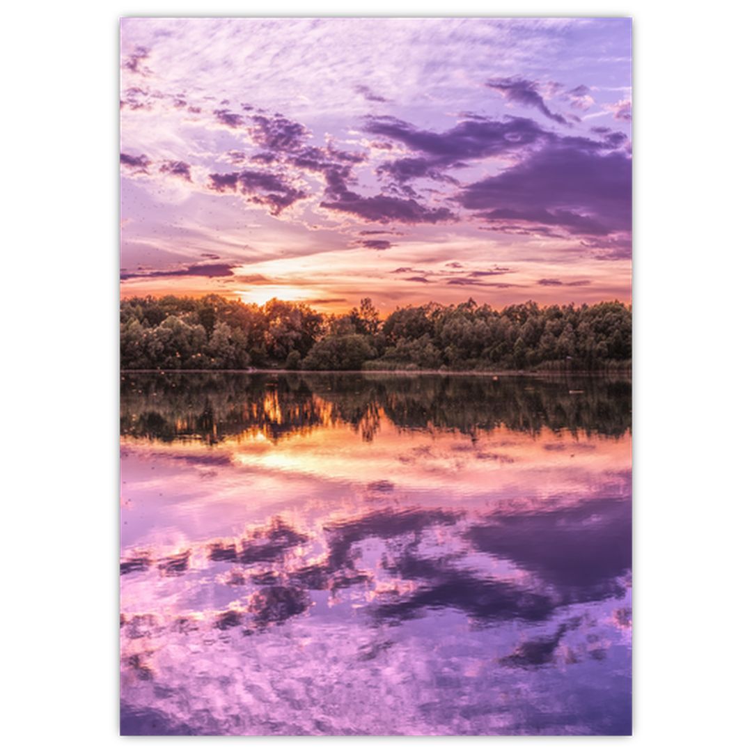 Obraz fialového nebe (V020537V5070)
