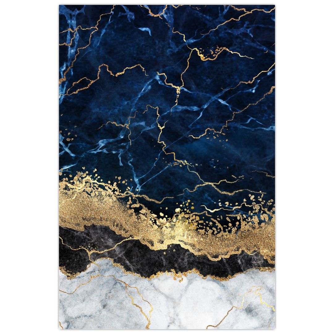 Tablou - Marmură albastru închis (V023508V6090)