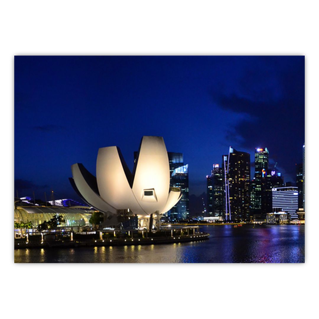 Obraz nočního Singapouru (V020610V7050)
