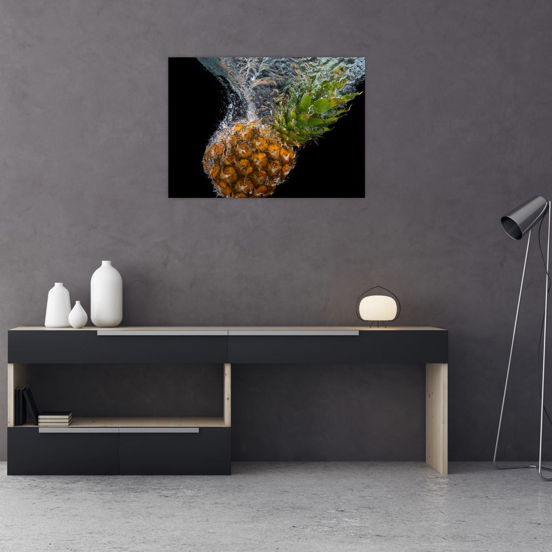 Obraz ananasu ve vodě (V020626V7050)