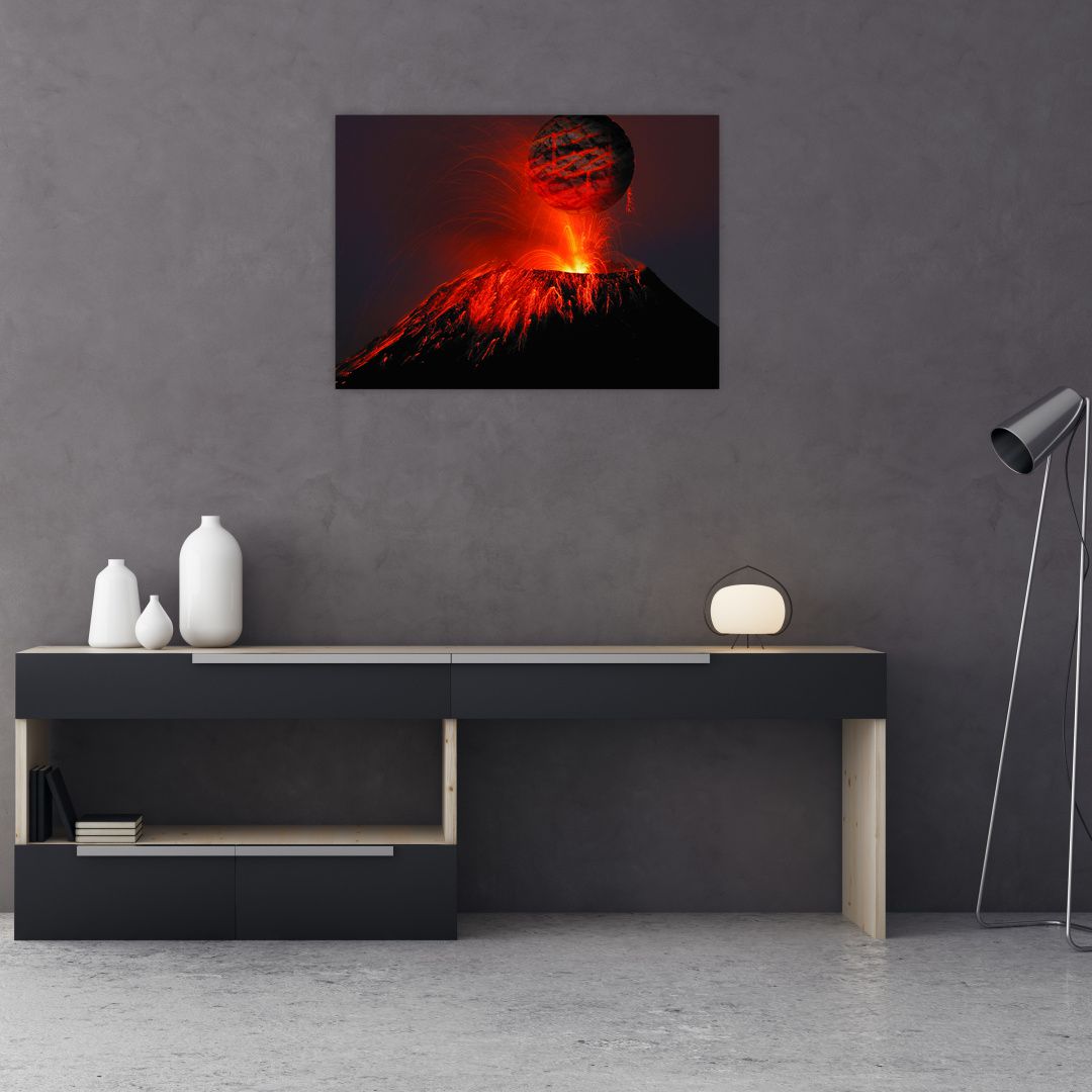 Obraz vulkánu (V020642V7050)