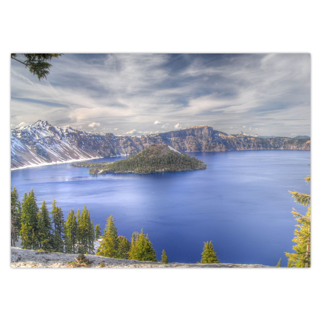 Obraz horského jezera (V020644V7050)