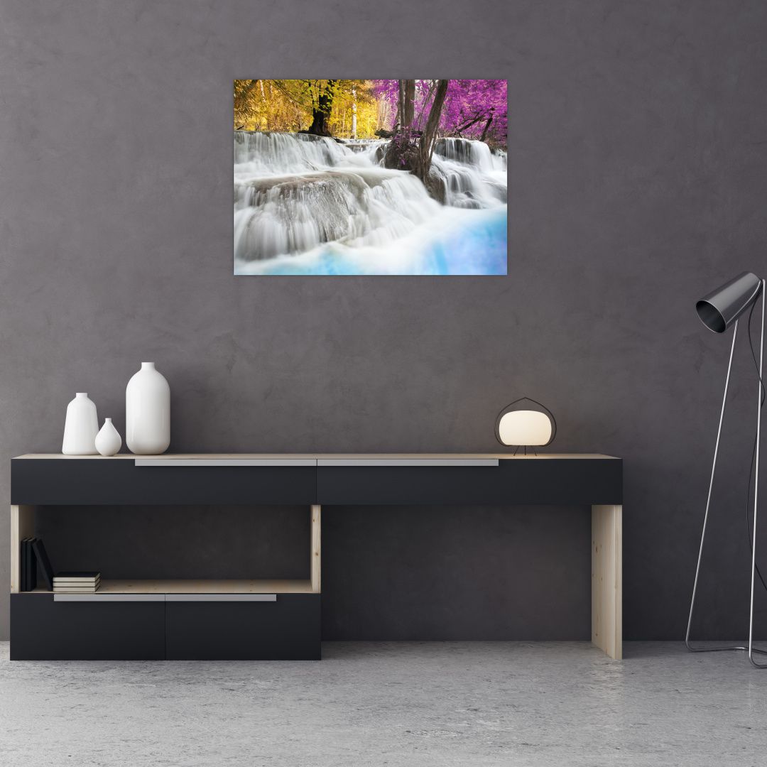 Obraz Erawan vodopádu v lese (V020934V7050)