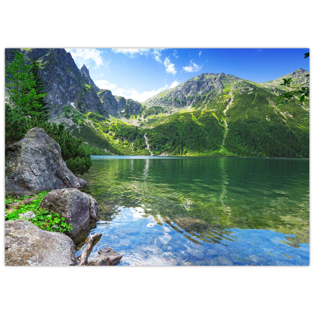 Obraz jezera v Tatrách (V021101V7050)