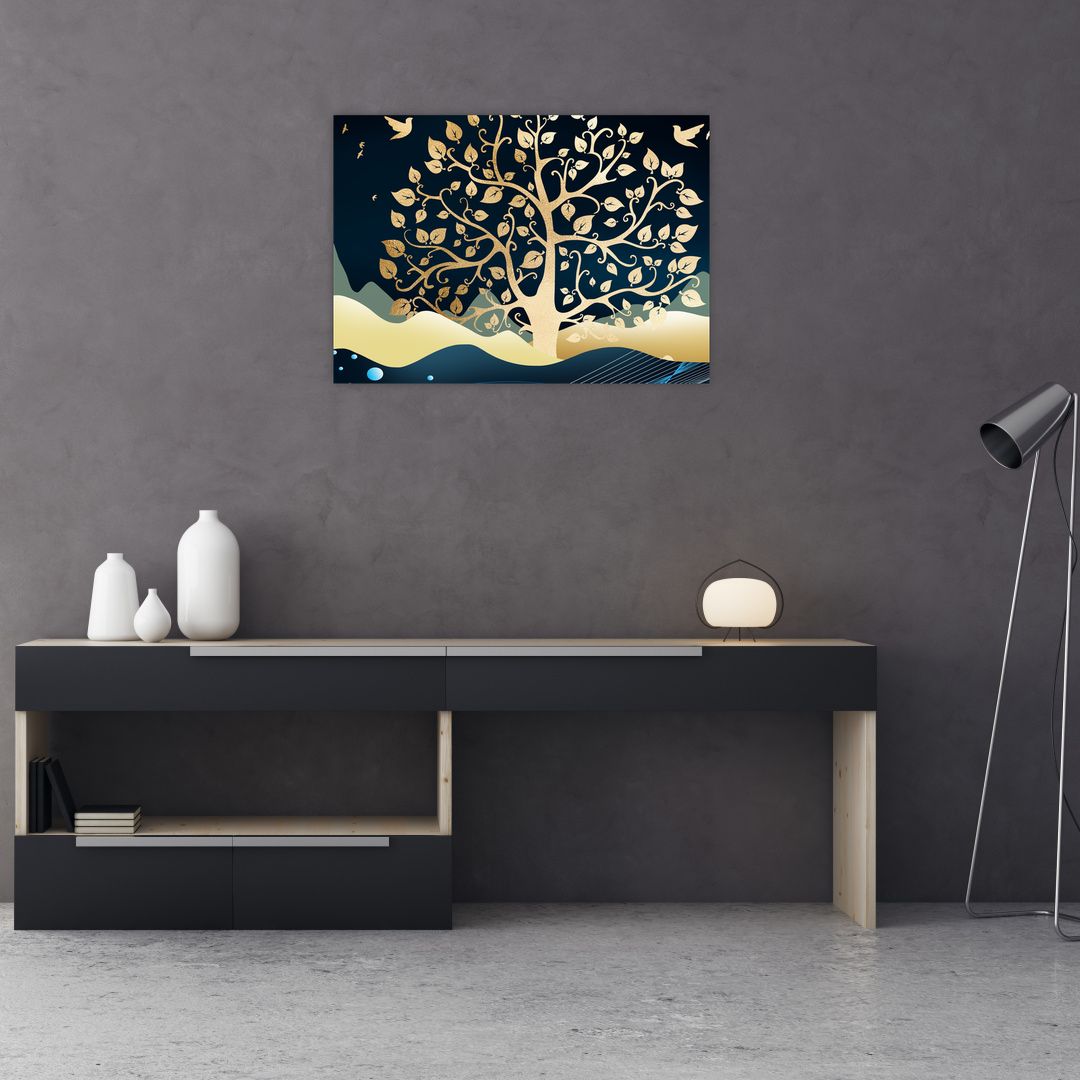 Obraz zlatého stromu (V022286V7050)