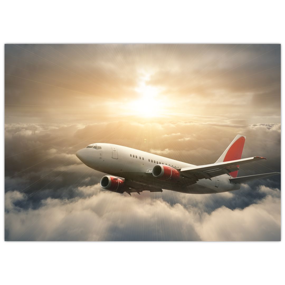 Obraz -  Letadlo v oblacích (V022327V7050)