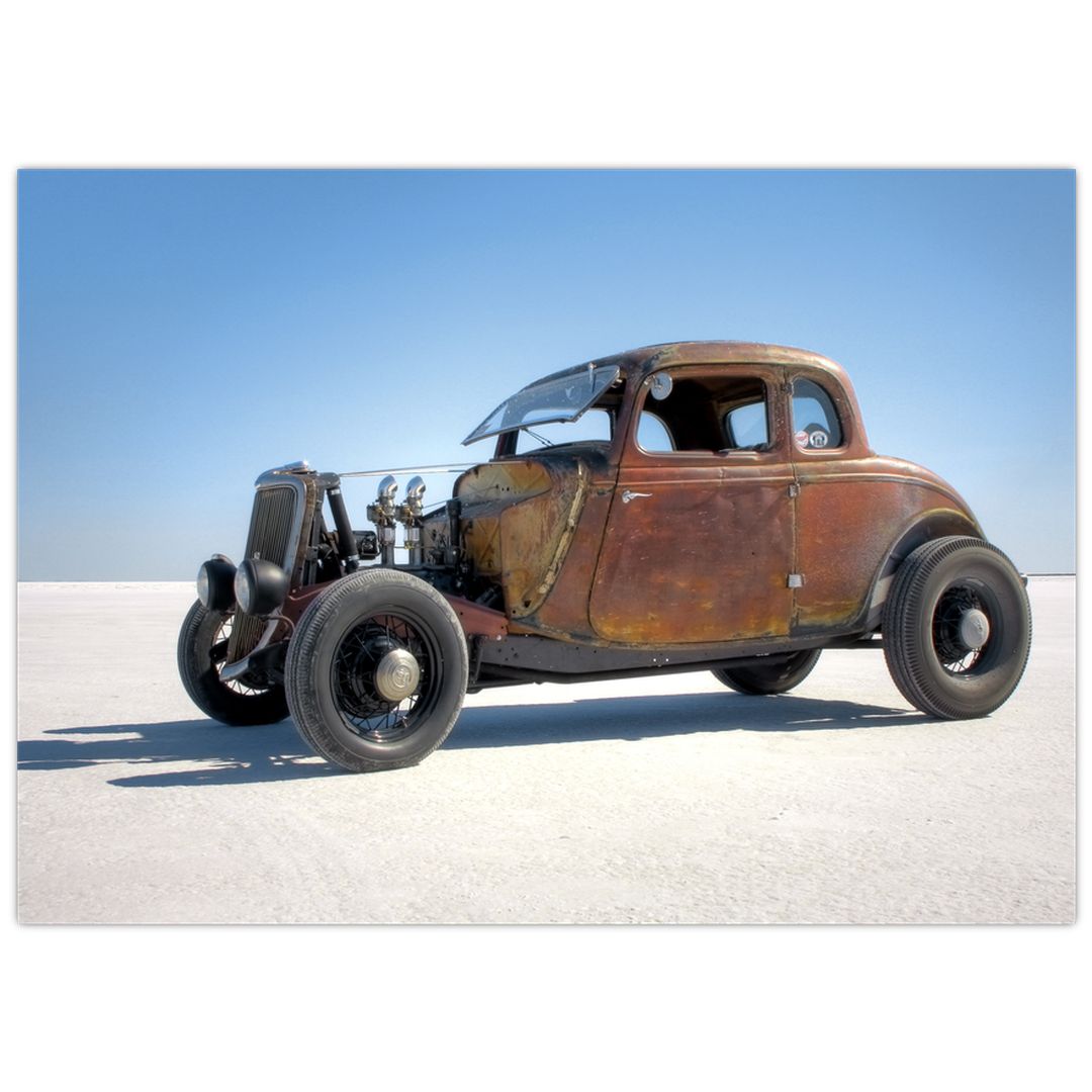 Tablou - Mașină în deșert (V022686V7050)