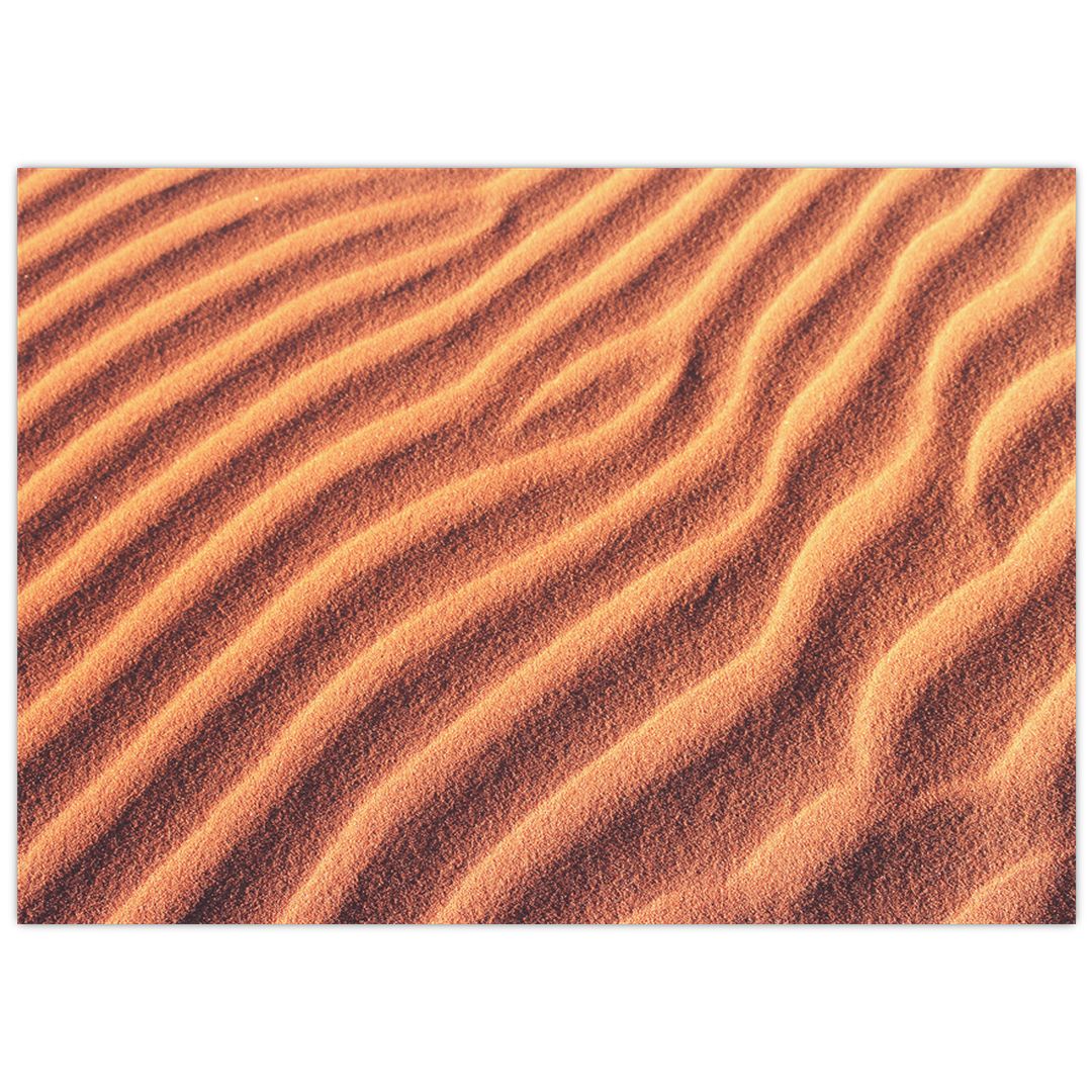 Skleněný obraz pouště (V020017V7050GD)