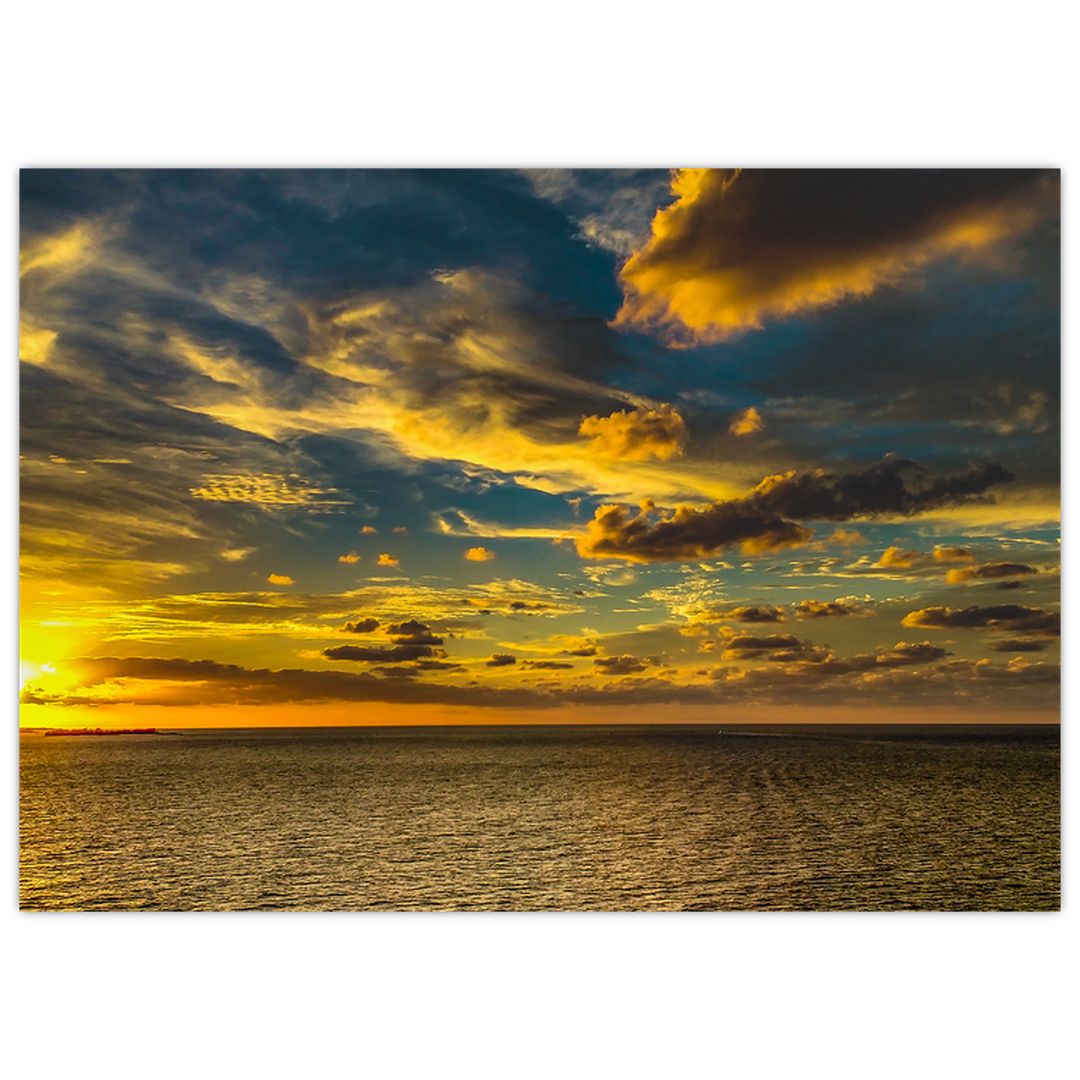 Západ slunce na moři (V020085V7050GD)