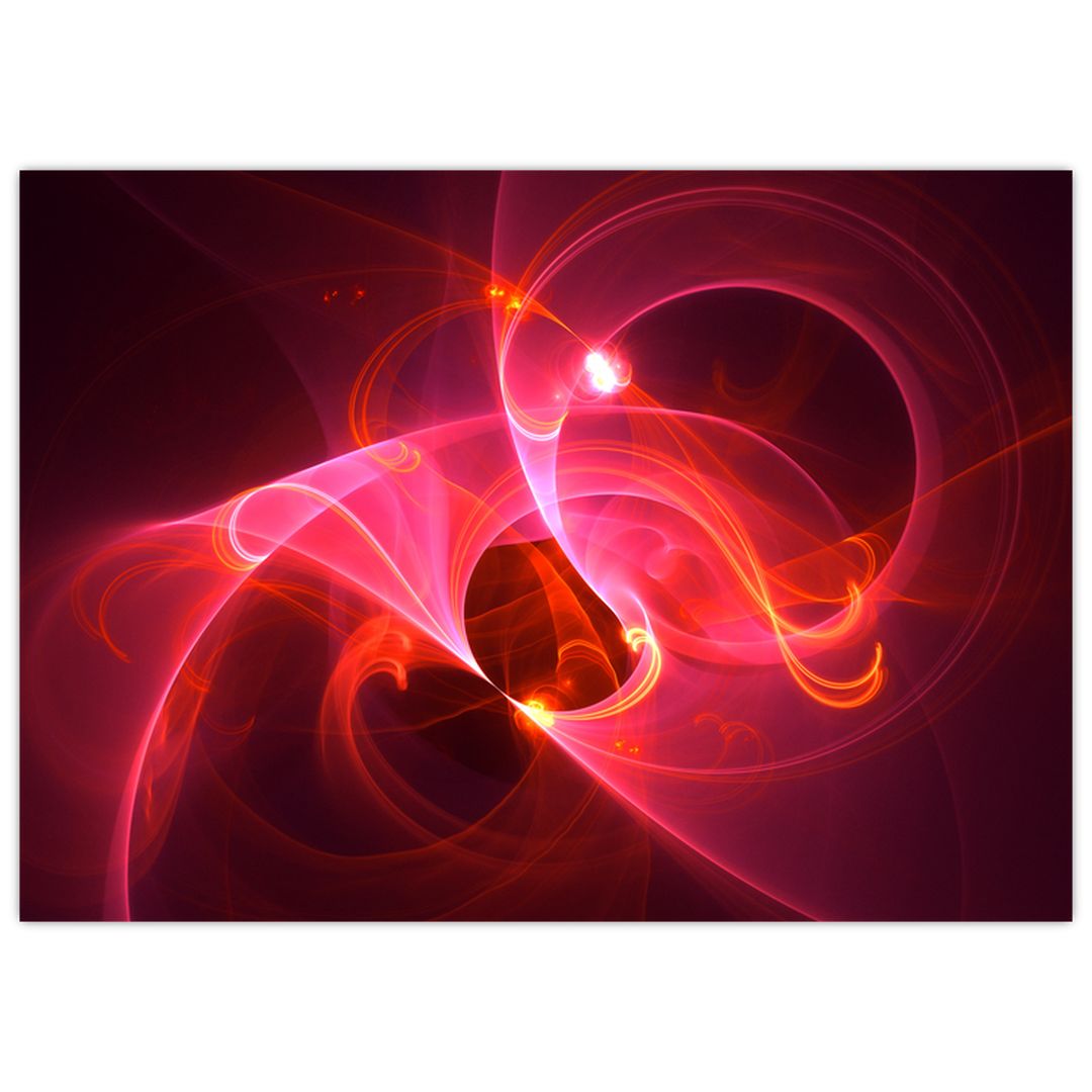 Moderní obraz růžové abstrakce (V020127V7050GD)
