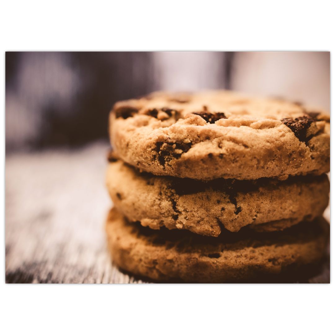 Skleněný obraz cookies sušenek (V020158V7050GD)