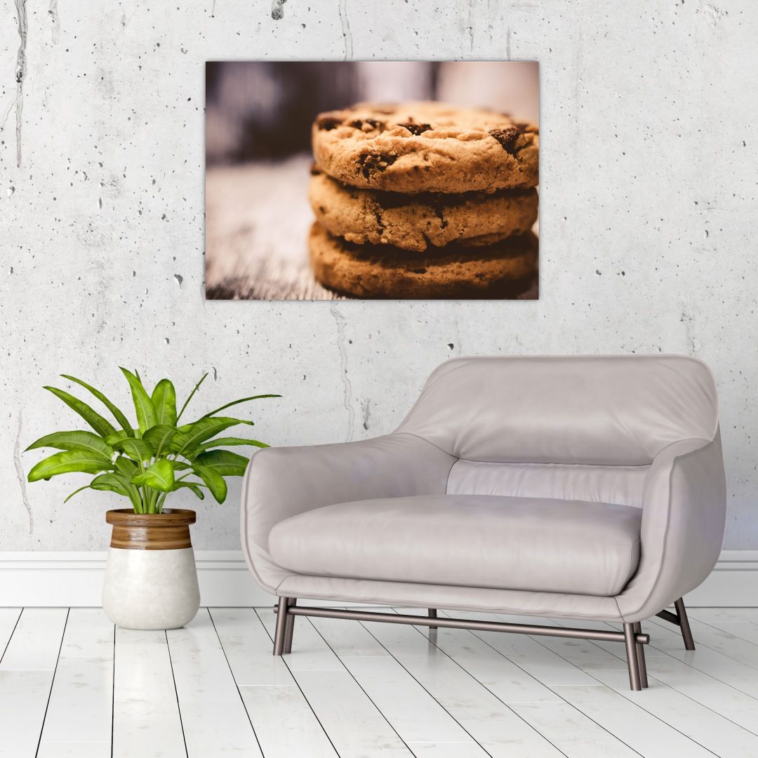 Skleněný obraz cookies sušenek (V020158V7050GD)