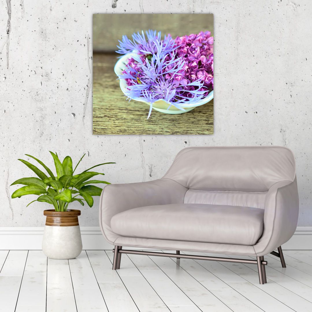 Obraz - fialová rostlinka (V020582V7070)