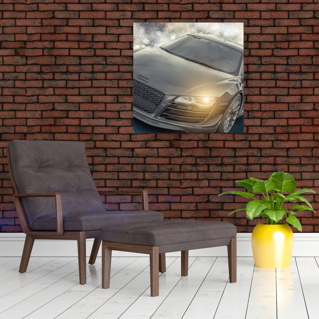 Obraz auta Audi - šedé (V020631V7070)