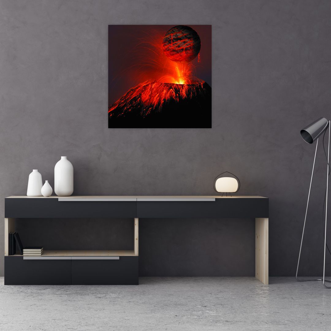 Obraz vulkánu (V020642V7070)