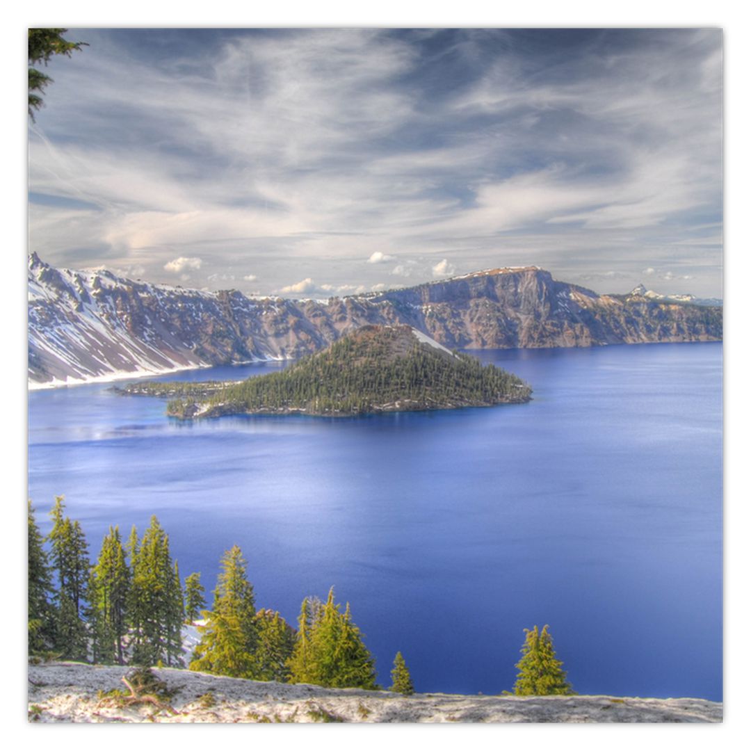 Obraz horského jezera (V020644V7070)