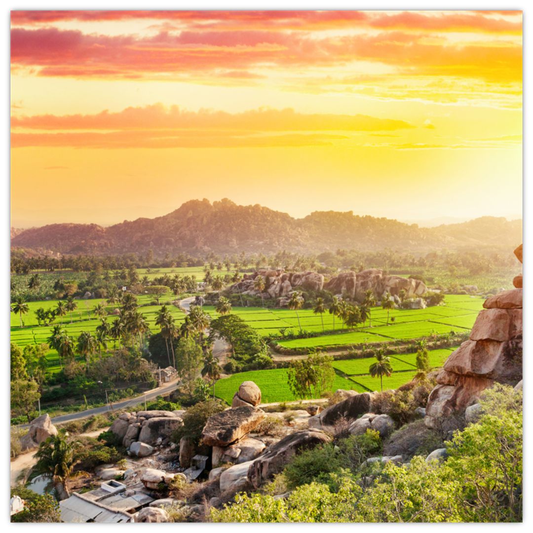 Obraz Hampi údolí v Indii (V020939V7070)